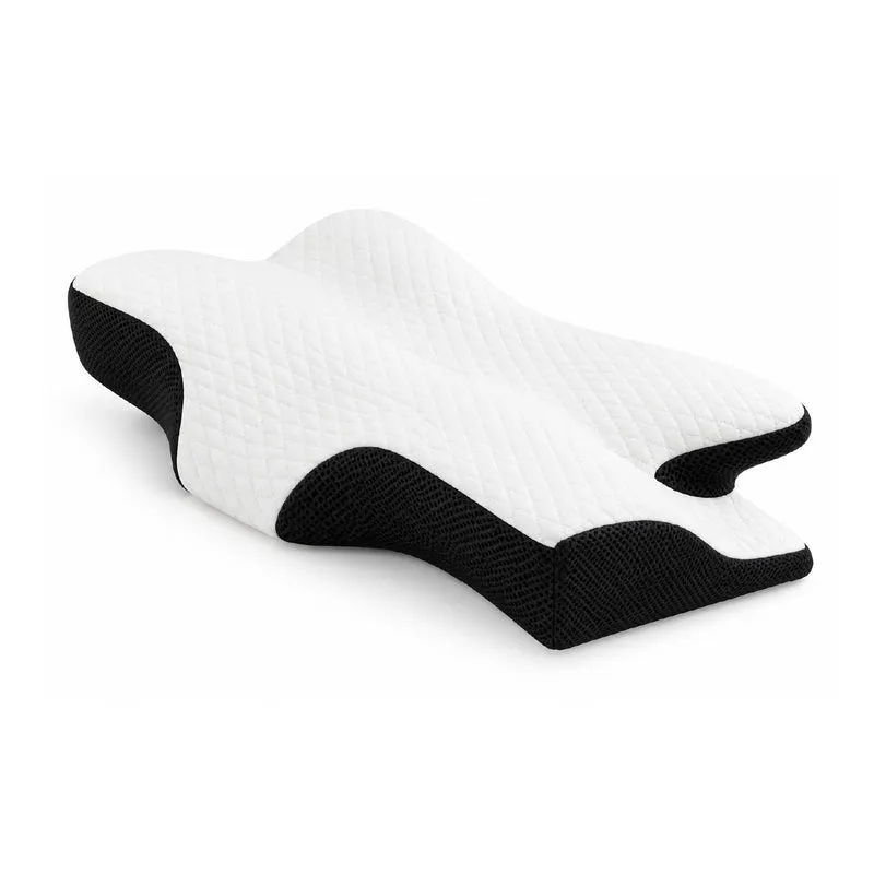 Cuscino Cervicale Ergonomico in Memory Foam, Guanciale Ortopedico Sagomato Il Gruppone
