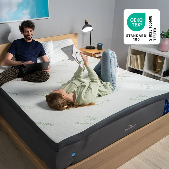 Premium Komfort Topper - Matratzen-Topper mit Gel-Memory-Schaum