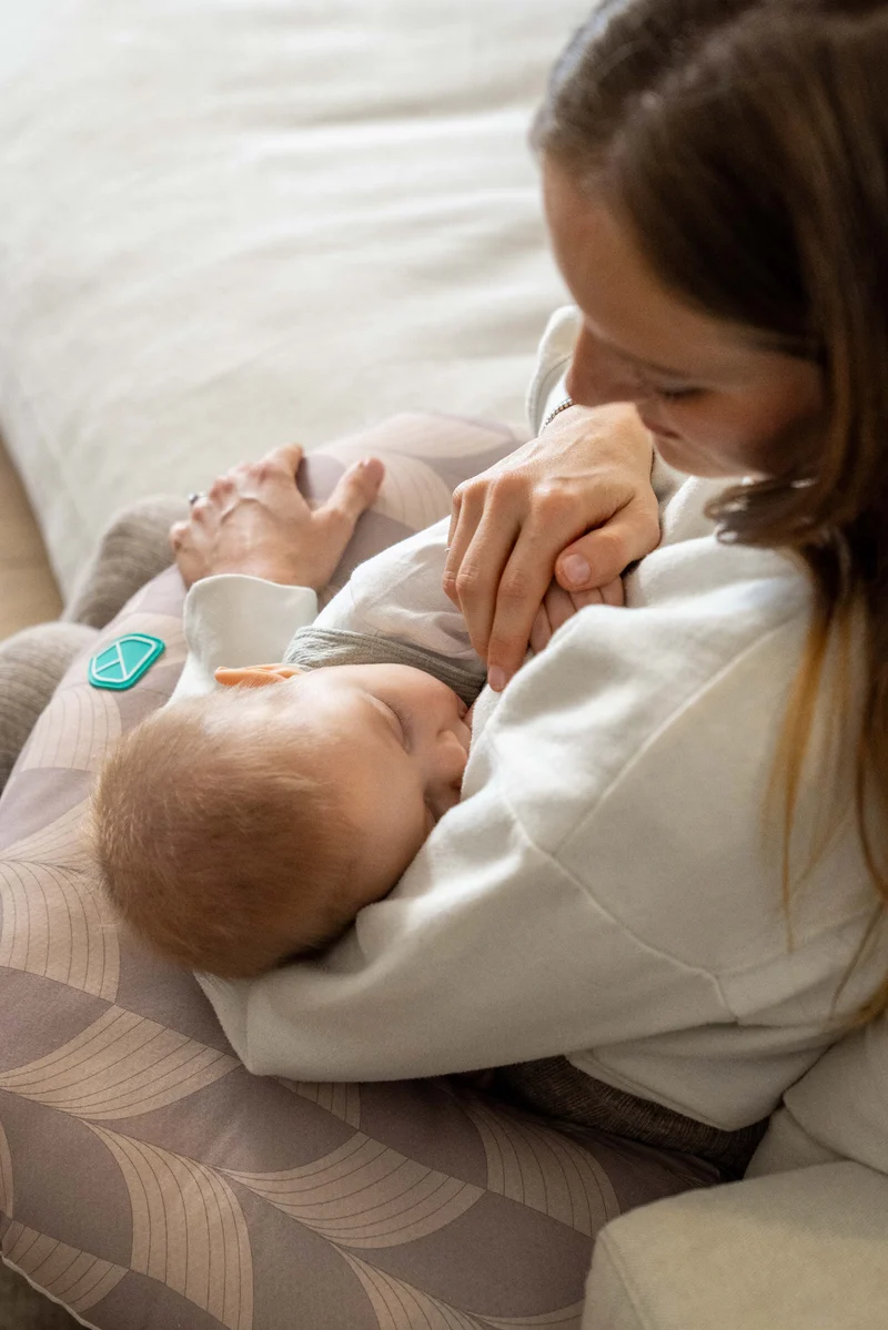 HUG BABY Breastfeeding Pillow - Fan Beige