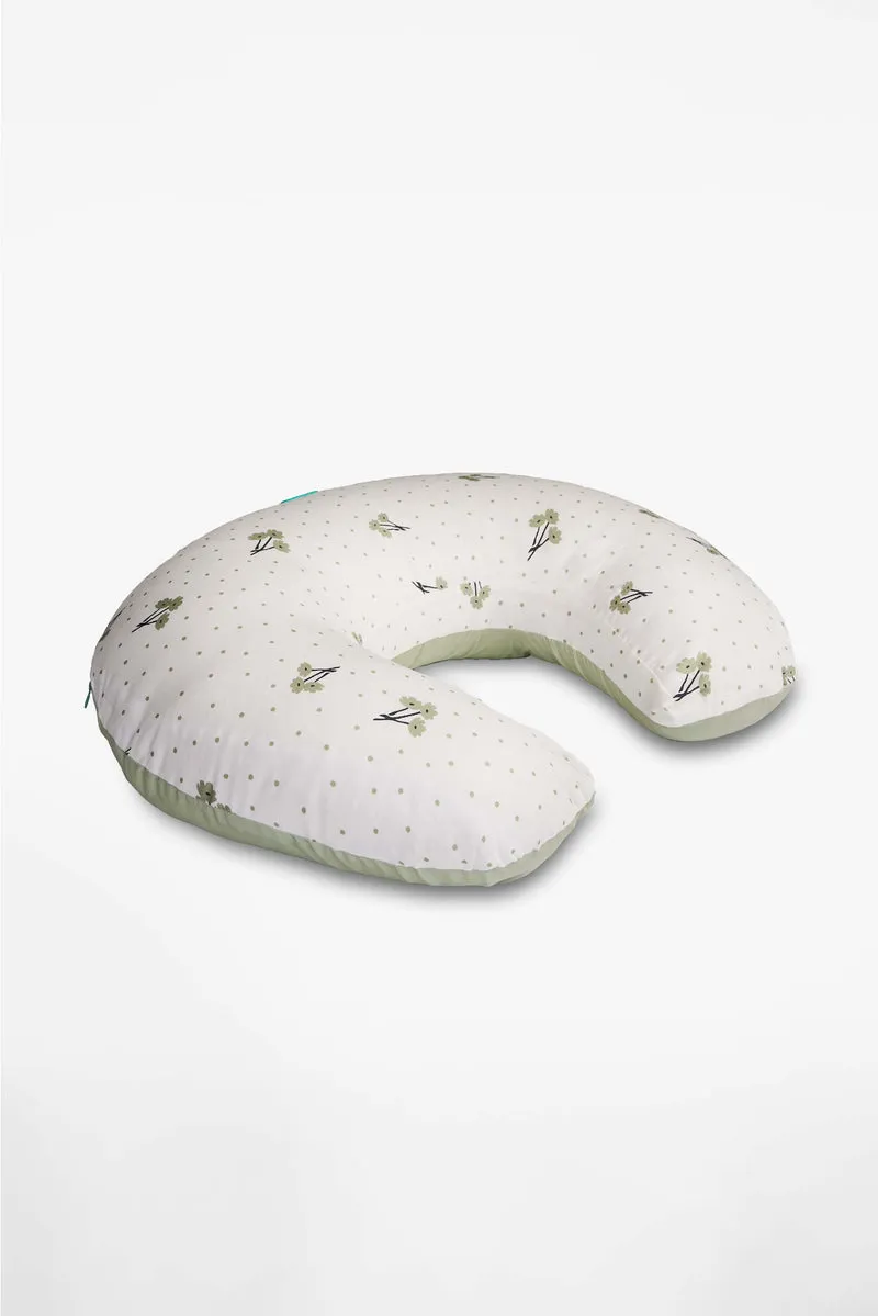 HUG BABY Breastfeeding Pillow - Blossom Green