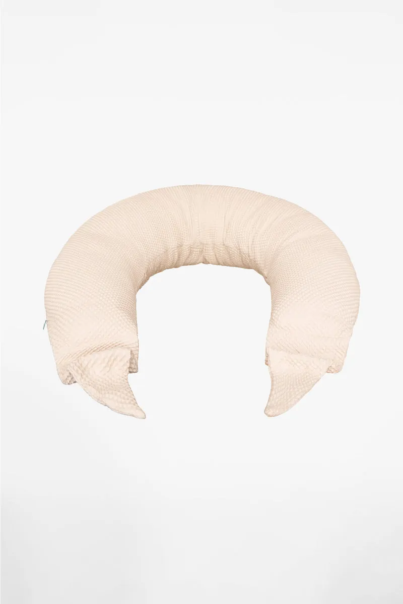 HUGS BAMBOO Pregnancy and Breastfeeding Pillow - Beige