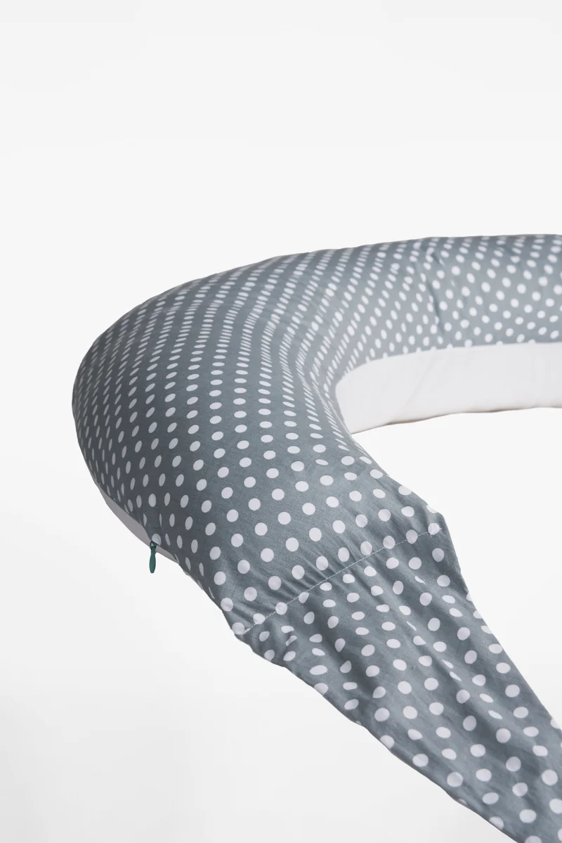 HUGS PLUS Pregnancy and Breastfeeding Pillow - Grey