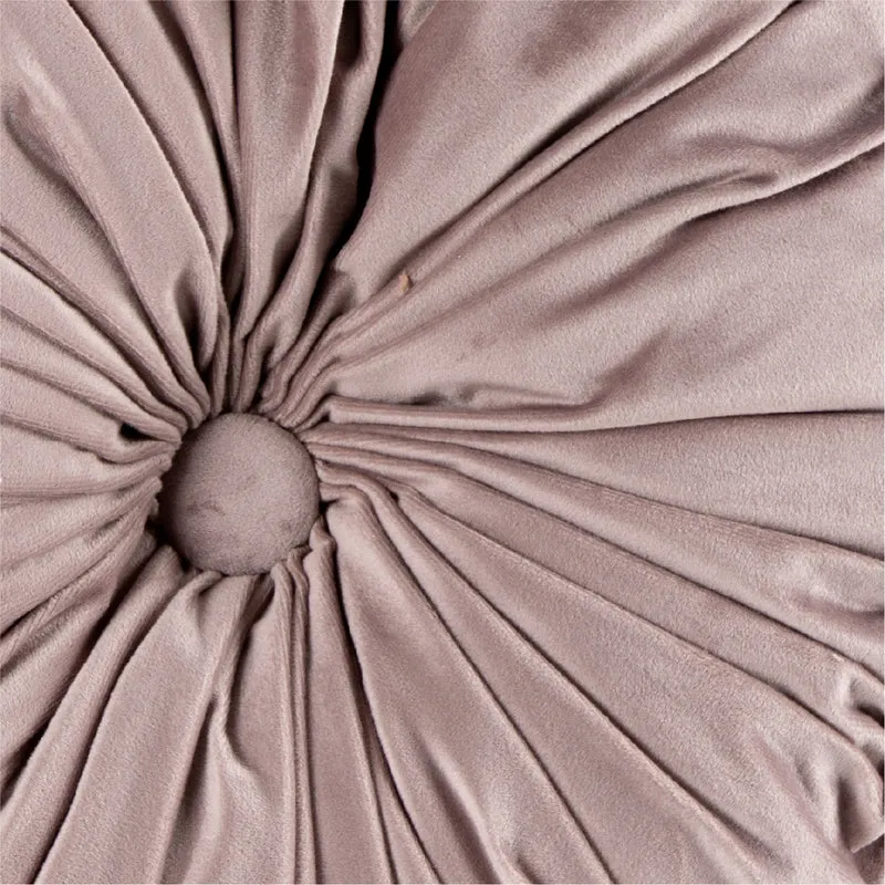 Cuscino Rotondo Zucca Effetto Velluto Circolari Per Divano Decorativo Letto 40 Cm