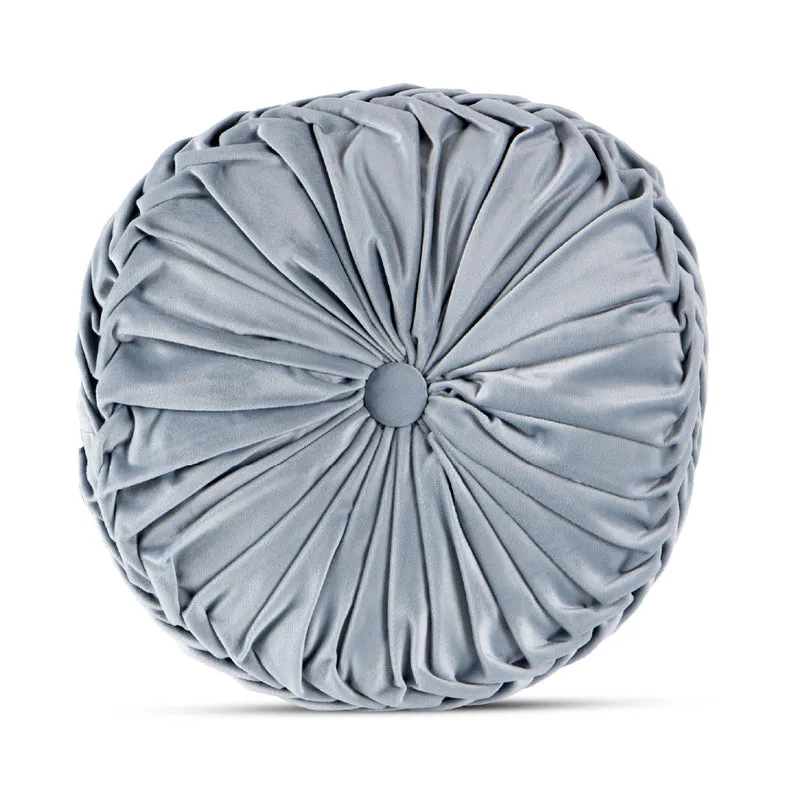 Cuscino Rotondo Zucca Effetto Velluto Circolari Per Divano Decorativo Letto 40 Cm