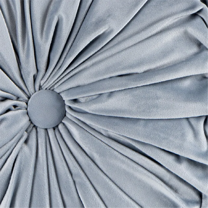 Cuscino Rotondo Zucca Effetto Velluto Circolari Per Divano Decorativo Letto 40 Cm