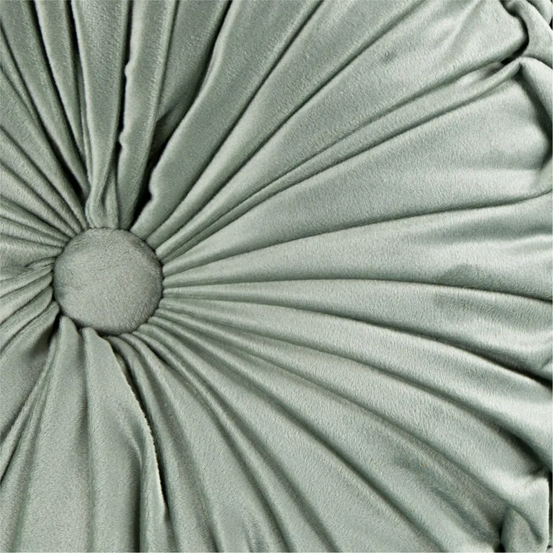 Cuscino Rotondo Zucca Effetto Velluto Circolari Per Divano Decorativo Letto 40 Cm