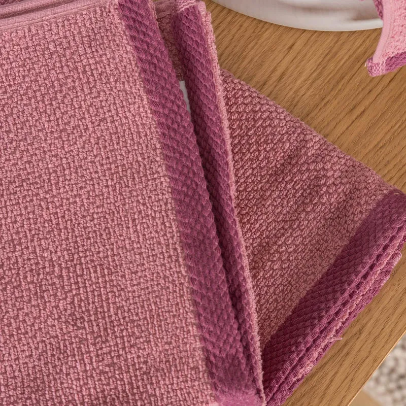 Set Asciugamani Bagno 3 Pezzi in Cotone 100% 430 GSM