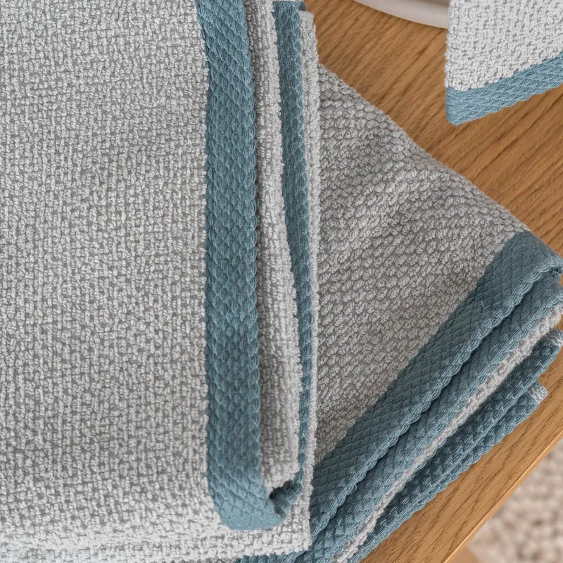 Set Asciugamani Bagno 3 Pezzi in Cotone 100% 430 GSM