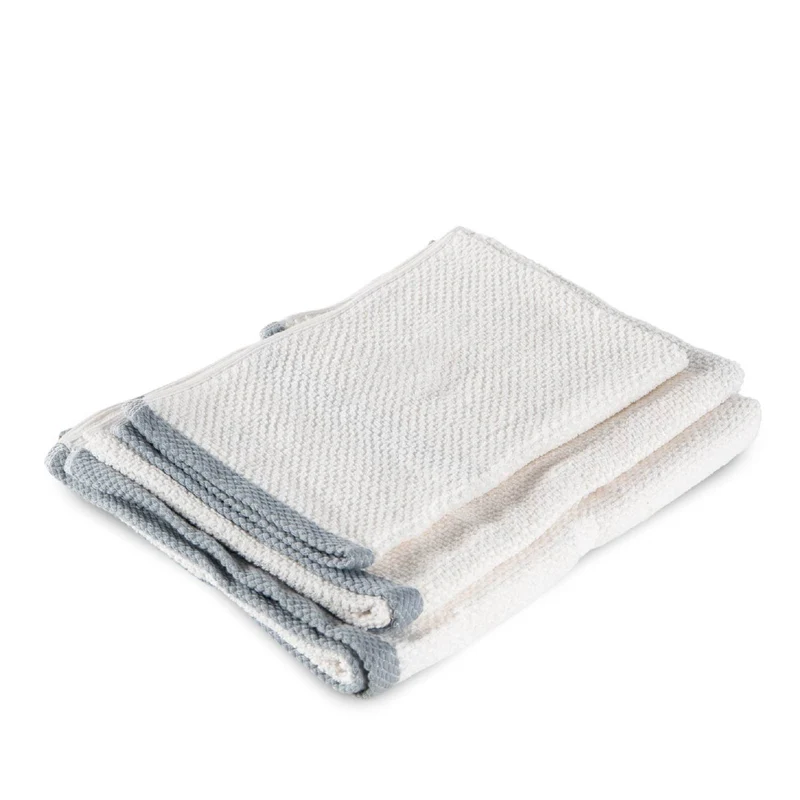 Set Asciugamani Bagno 3 Pezzi in Cotone 100% 430 GSM