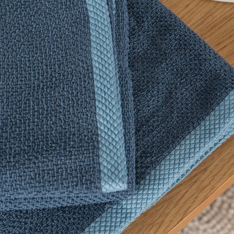 Set Asciugamani Bagno 3 Pezzi in Cotone 100% 430 GSM