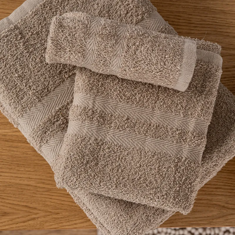 Set Asciugamani Bagno 6 Pezzi in Spugna di Cotone 400 g/m² Il Gruppone