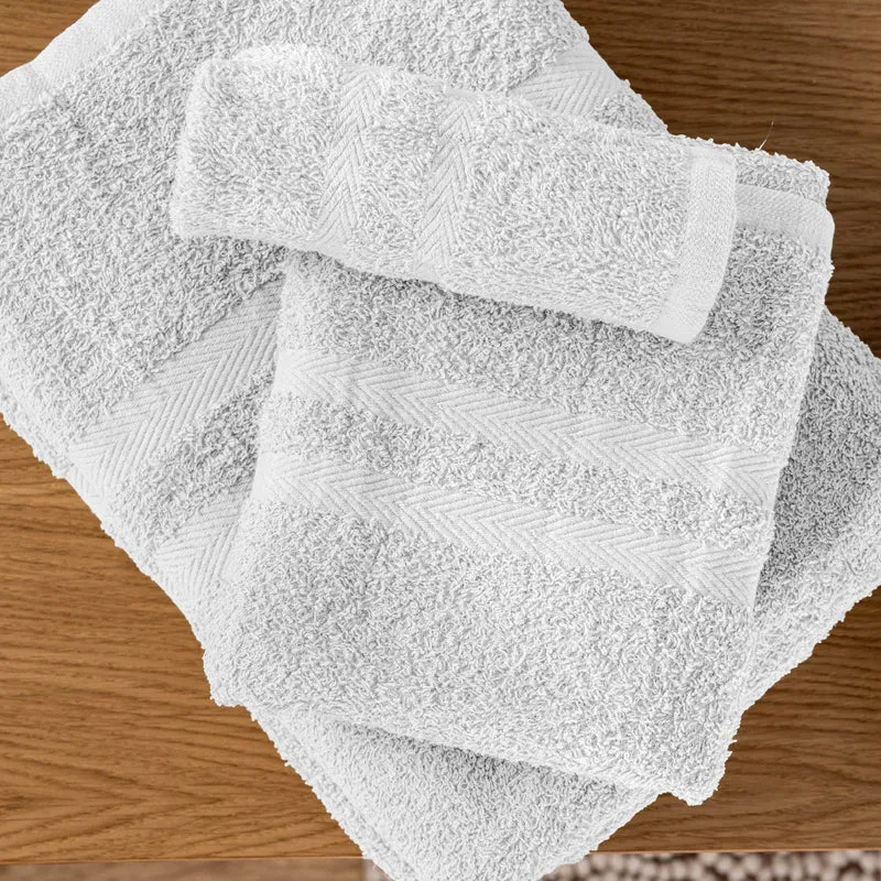 Set Asciugamani Bagno 6 Pezzi in Spugna di Cotone 400 g/m² Il Gruppone