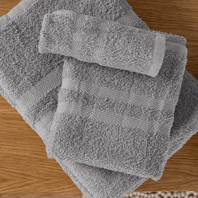 Set Asciugamani Bagno 6 Pezzi in Spugna di Cotone 400 g/m² Il Gruppone