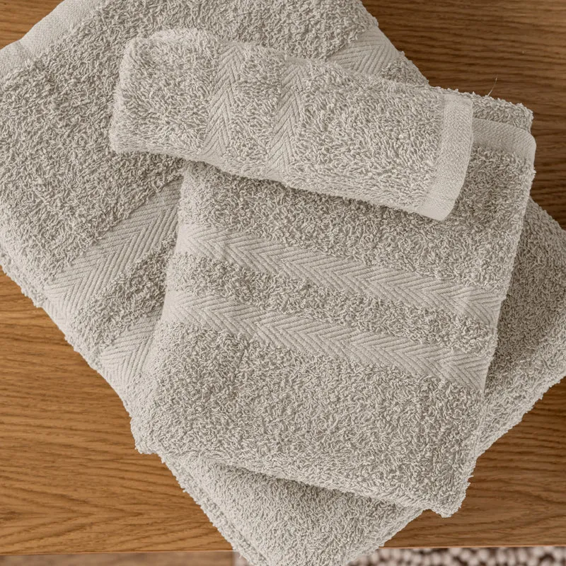 Set Asciugamani Bagno 6 Pezzi in Spugna di Cotone 400 g/m² Il Gruppone