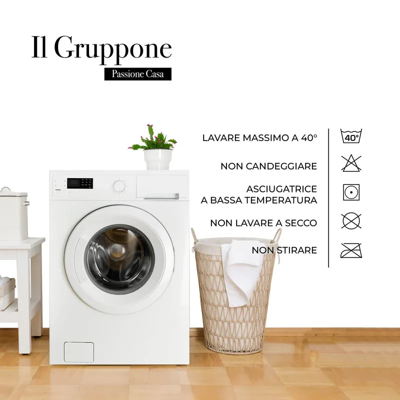 Set Asciugamani Bagno 6 Pezzi in Spugna di Cotone 400 g/m² Il Gruppone