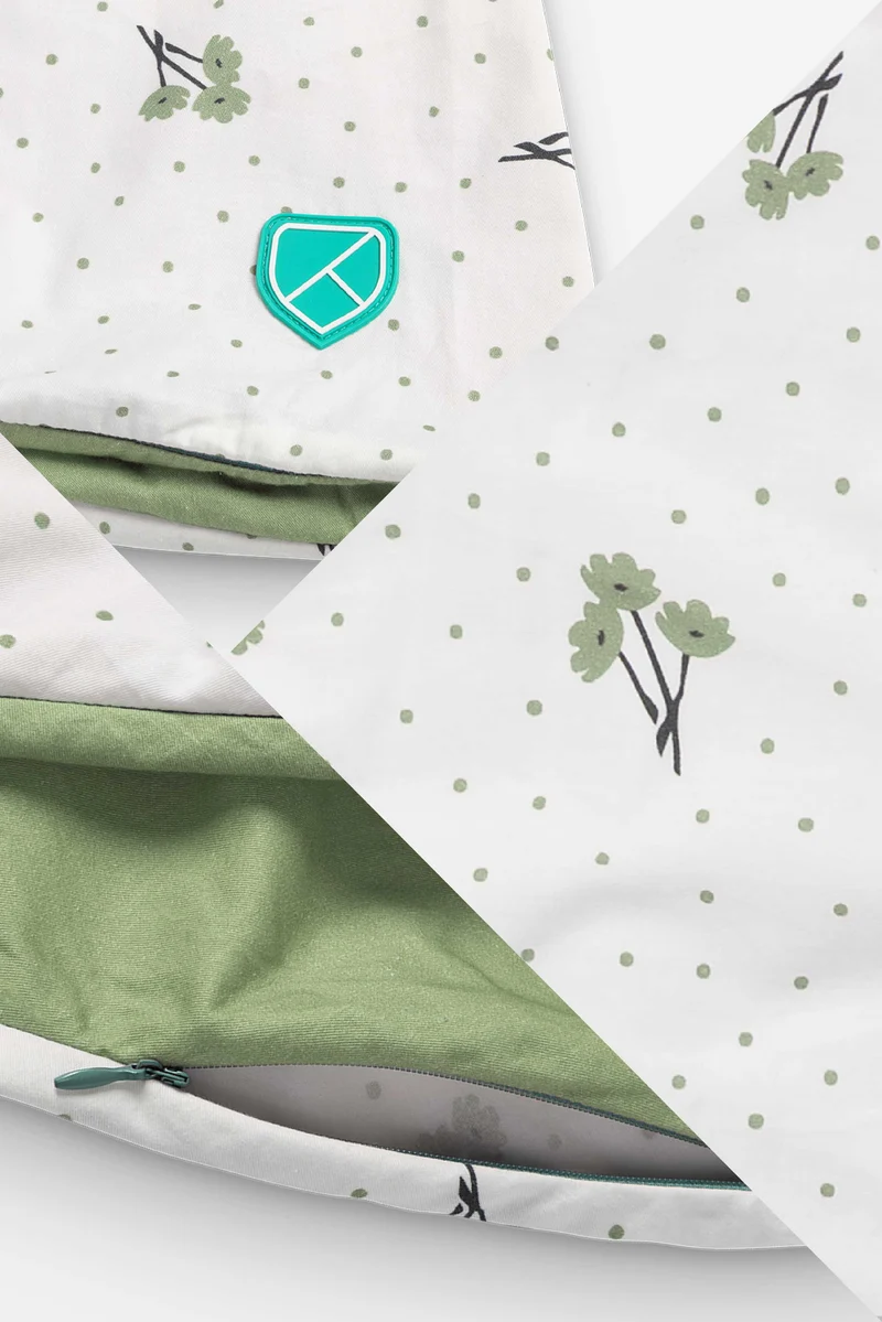 PILLOWCASE for Hugs Plus - Blossom Green