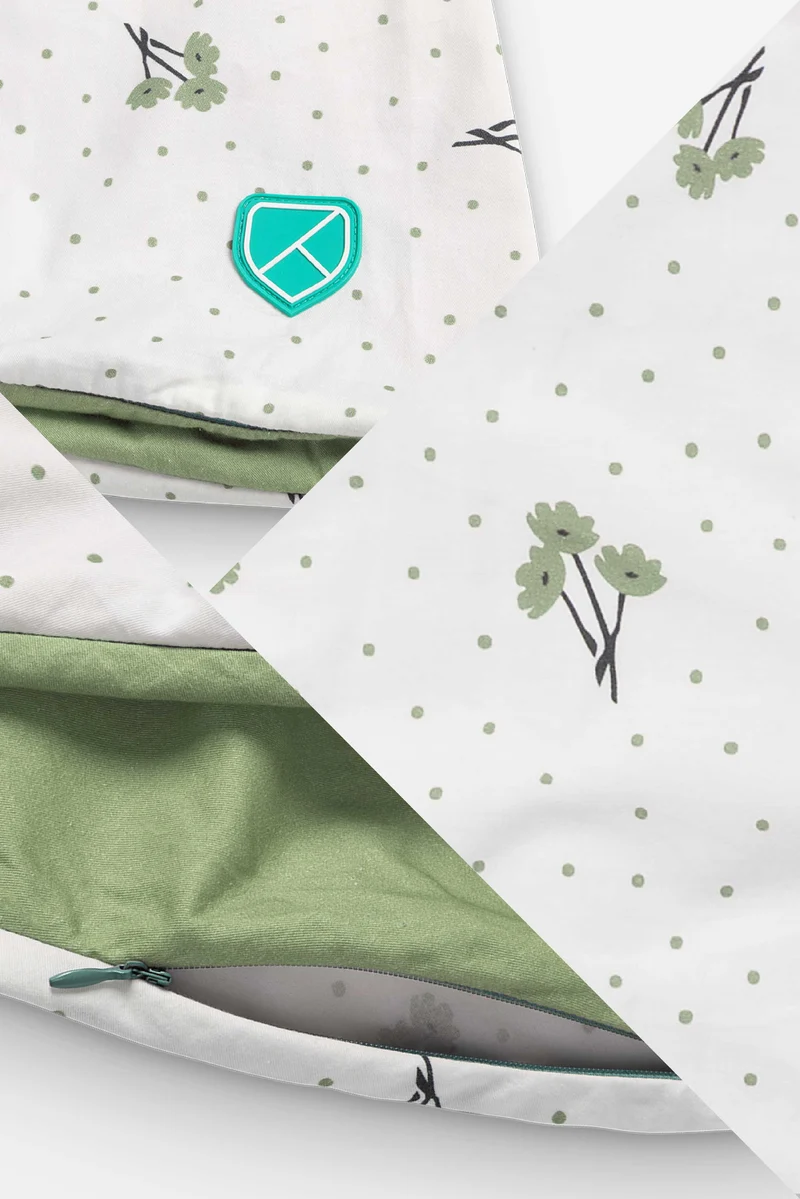 PILLOWCASE for Hugs - Blossom Green