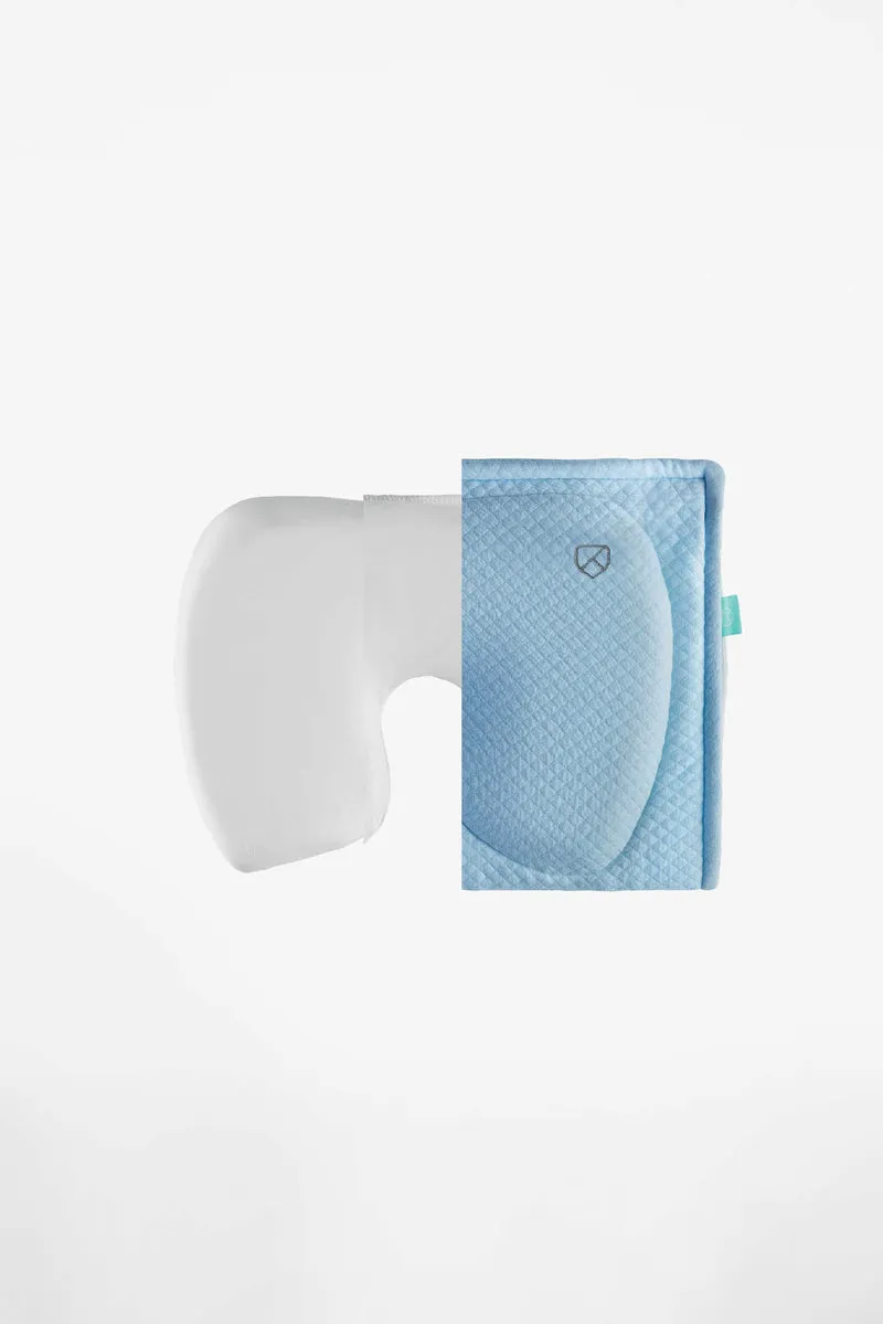 PERFECT HEAD BREASTFEEDING AIR Pillow for Plagiocephaly - Light Blue