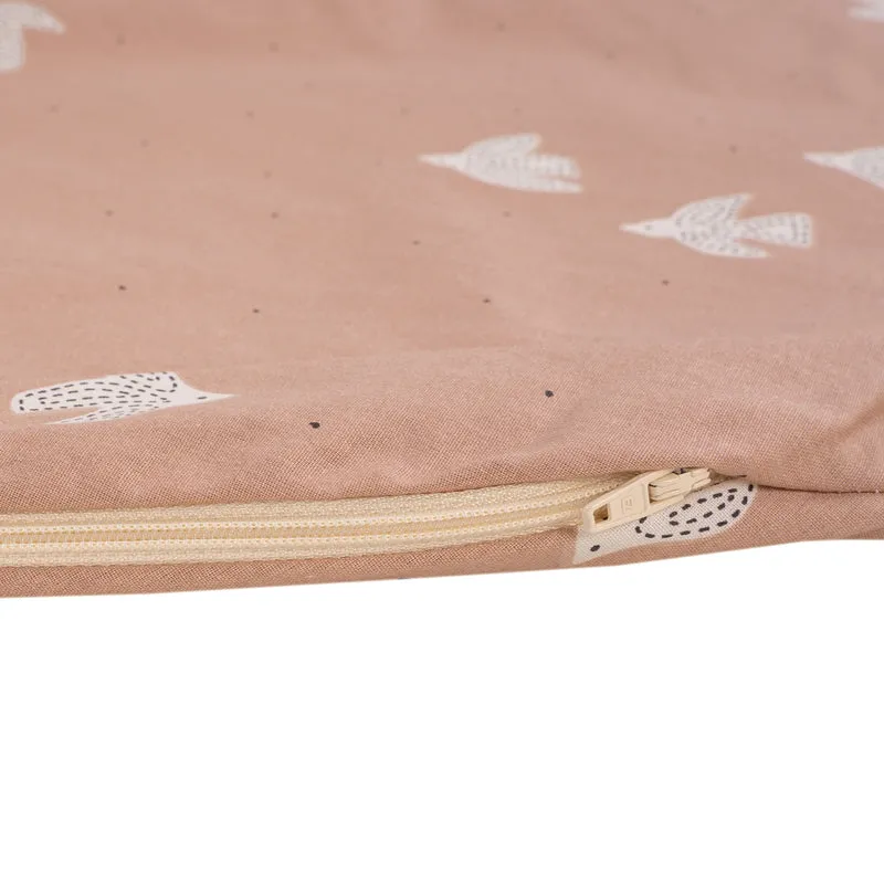 Stillkissenbezug mit Knopf, Organic Birdy