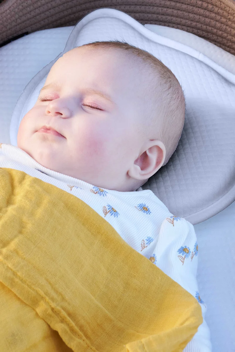 PERFECT HEAD AIR Pillow for Plagiocephaly - Light Grey