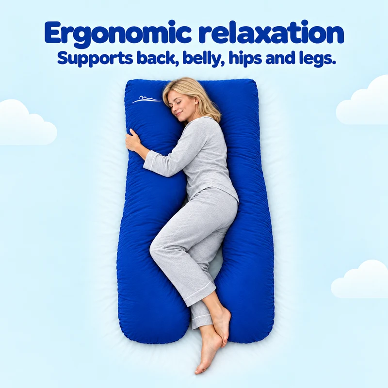 KomfortKissen™ Premium – Ergonomisches Körperkissen