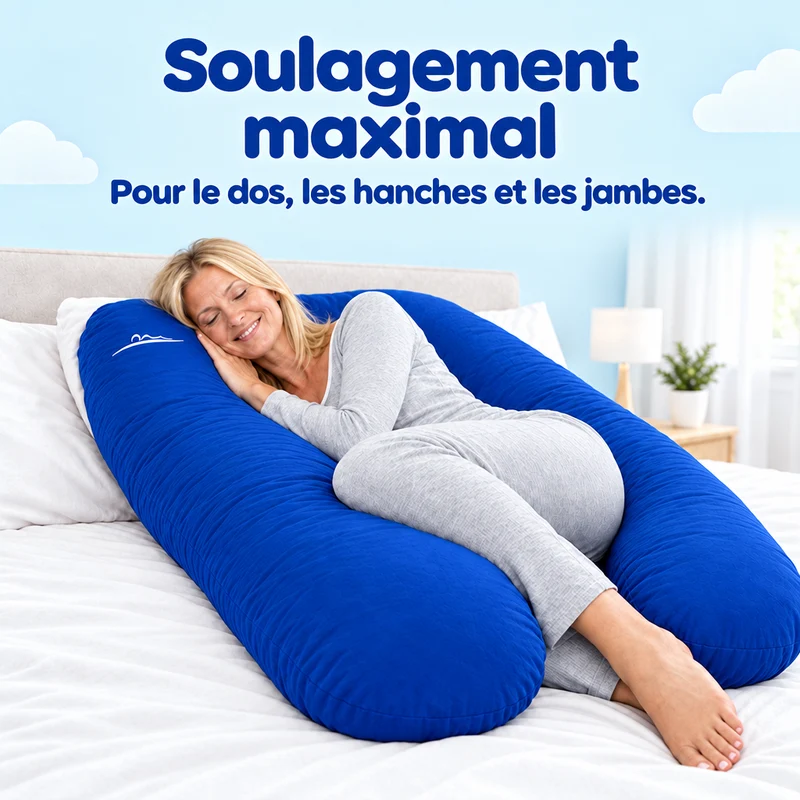 KomfortKissen™ Premium – Ergonomisches Körperkissen