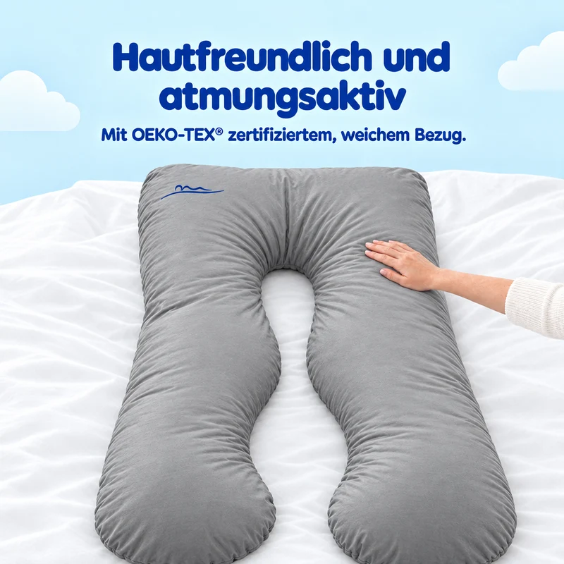 KomfortKissen™ Premium – Ergonomisches Körperkissen