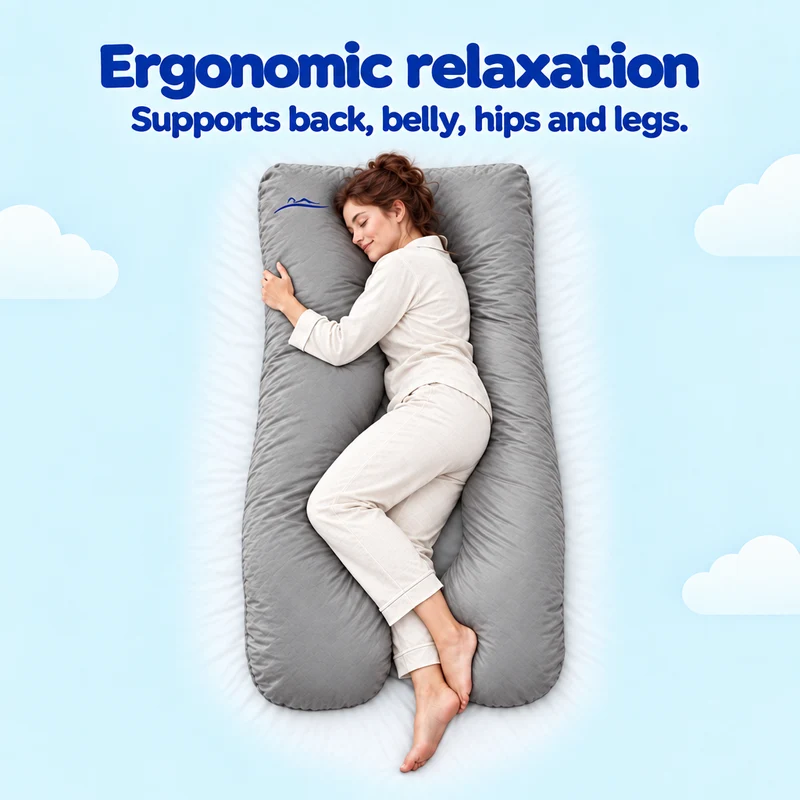 KomfortKissen™ Premium – Ergonomisches Körperkissen