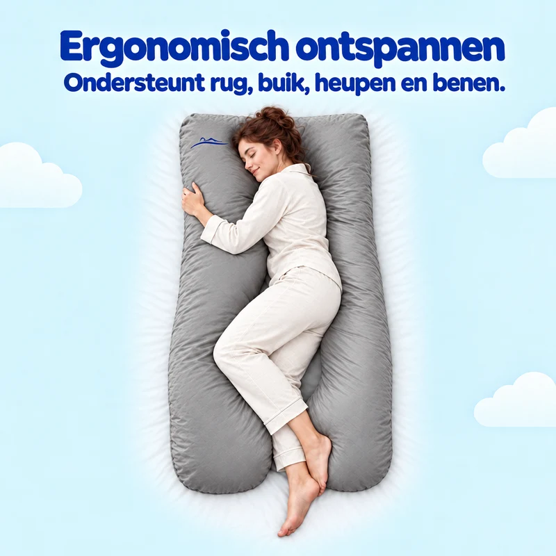 KomfortKissen™ Premium – Ergonomisches Körperkissen