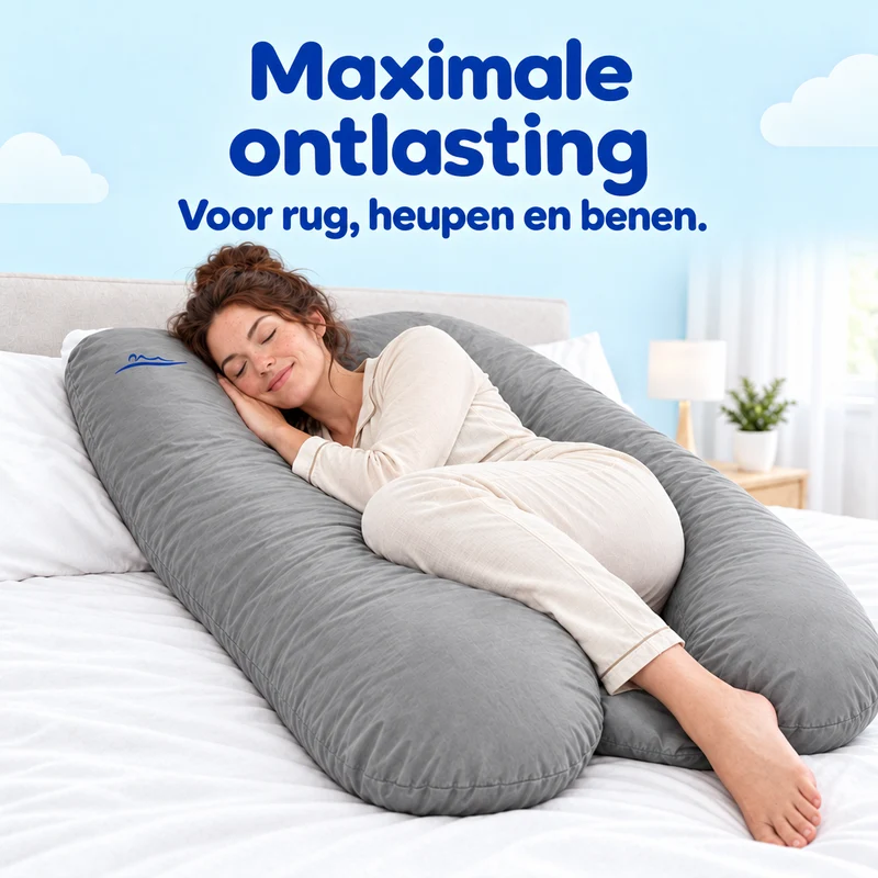 KomfortKissen™ Premium – Ergonomisches Körperkissen