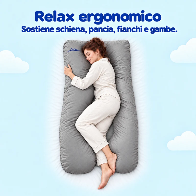 KomfortKissen™ Premium – Ergonomisches Körperkissen