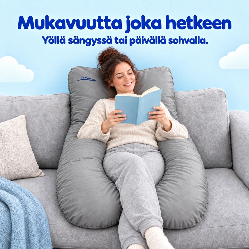 KomfortKissen™ Premium – Ergonomisches Körperkissen