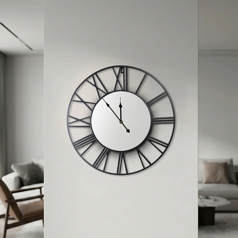 Orologio da Parete Grande 57 cm con Numeri Romani Il Gruppone
