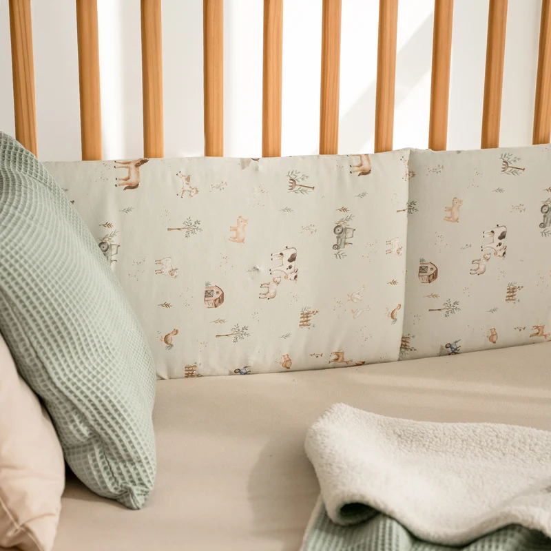 Jersey Nestchen Comfort Soft, Farm