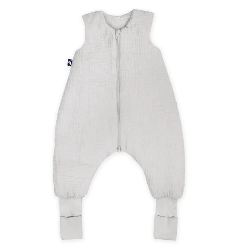 Musselin Schlafoverall Player, Grey
