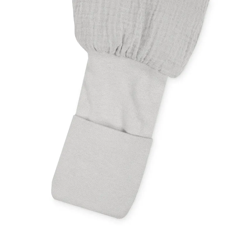 Musselin Schlafoverall Player, Grey