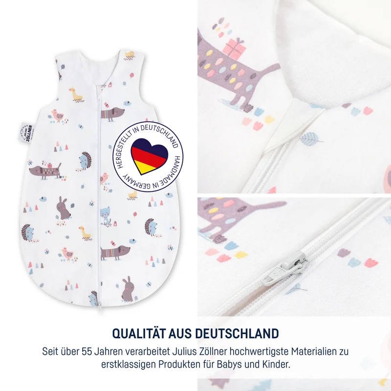 Jersey Schlafsack - Crazy Animals