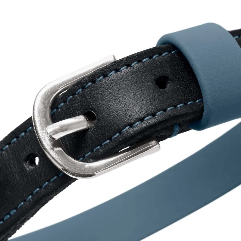 Halsband Wolmar BioThane® x Leder