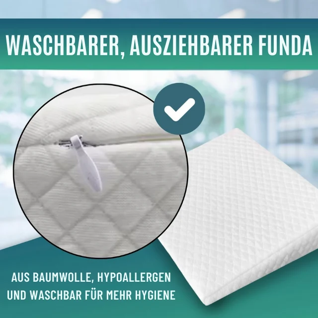 Anti-Reflux Baby Kissen Postural | Abnehmbarer Bezug