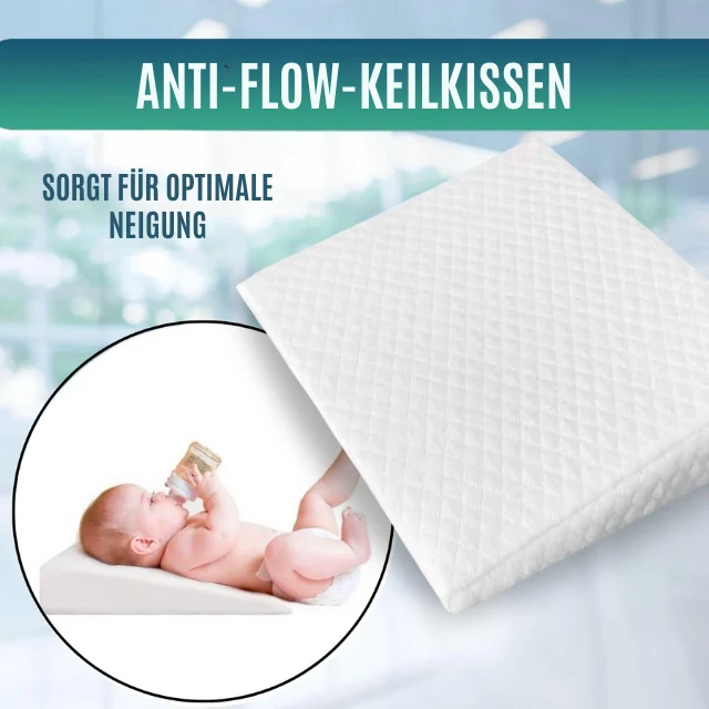Anti-Reflux Baby Kissen Postural | Abnehmbarer Bezug