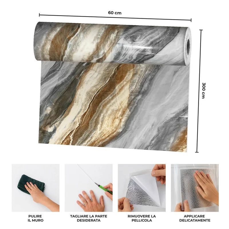 Carta Adesiva Da Rivestivmento 60x300 cm Il Gruppone