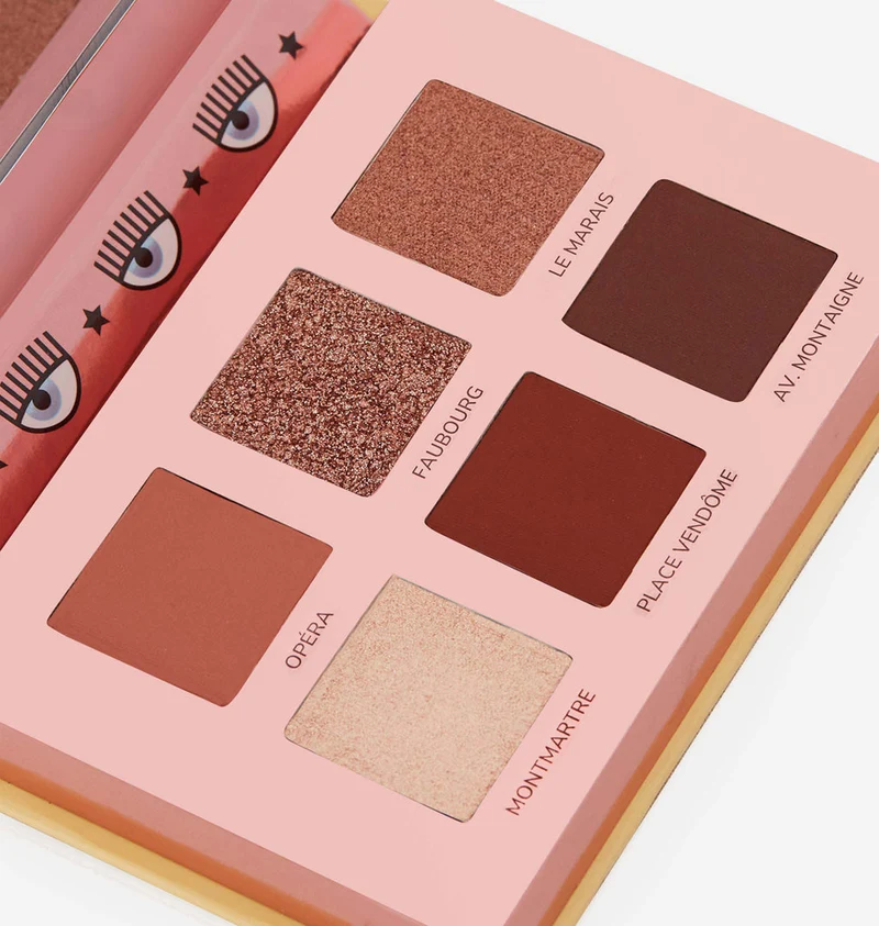 CHIARA FERRAGNI Make Up Viso Occhi Labbra e Sopracciglia