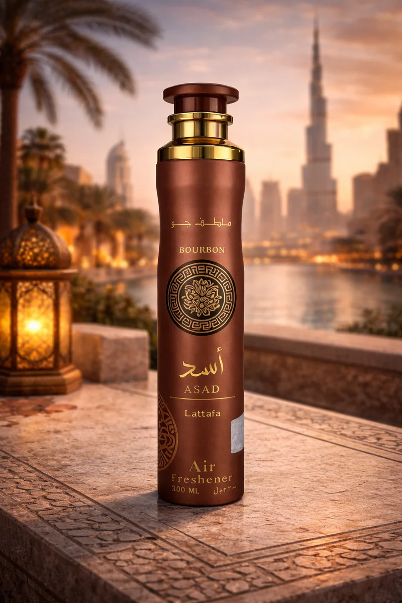 Lattafa Set 5 Profumatori Ambiente Spray 300 ml – Fragranze Arabe Intense e di Lusso per Casa Il Gruppone