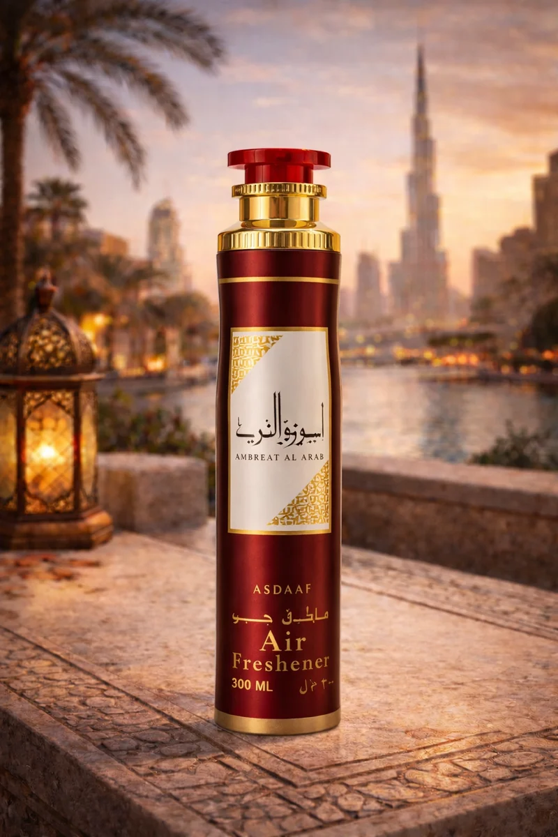 Lattafa Set 5 Profumatori Ambiente Spray 300 ml – Fragranze Arabe Intense e di Lusso per Casa Il Gruppone
