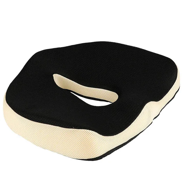 Ergonomisches Viscoelastisches Kissen mit Coccyx-Loch | Komfort