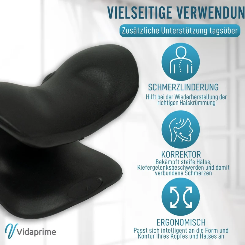 Chiropraktisches Nackenstützkissen | Haltungskorrekturkissen