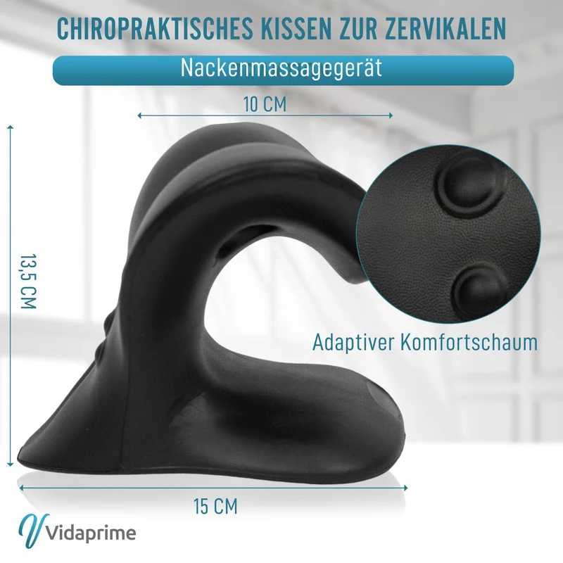 Chiropraktisches Nackenstützkissen | Haltungskorrekturkissen