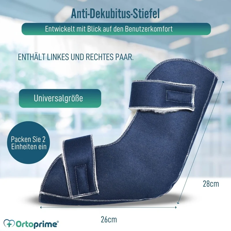 Antidekubitus-Schutzstiefel | Paar Links und Rechts