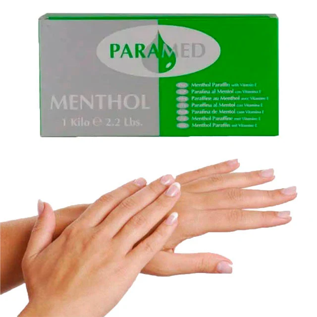 Paraffinwachs mit Menthol speziell für Schmerzen und Steifheit | 1 kg