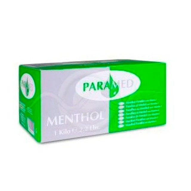 Paraffinwachs mit Menthol speziell für Schmerzen und Steifheit | 1 kg